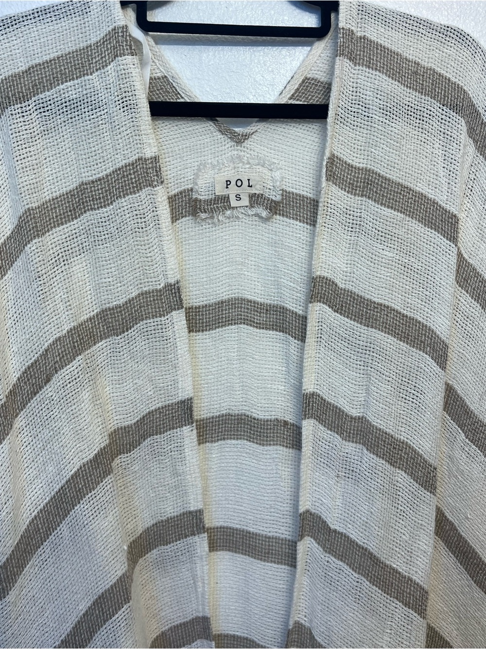 POL Striped Open Cardigan - Picture 5 of 12